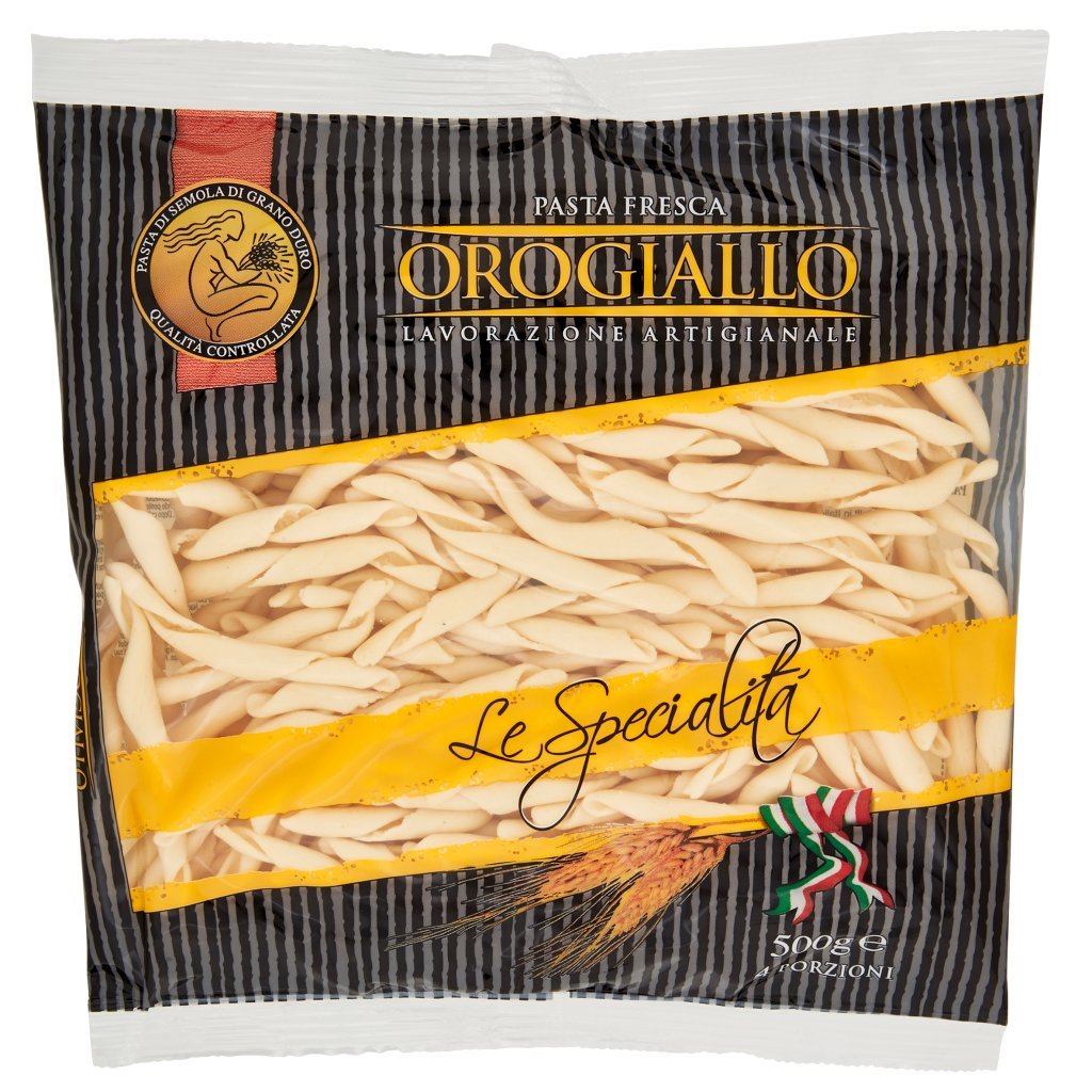 Orogiallo Le Specialità i Fusilli al Ferretto