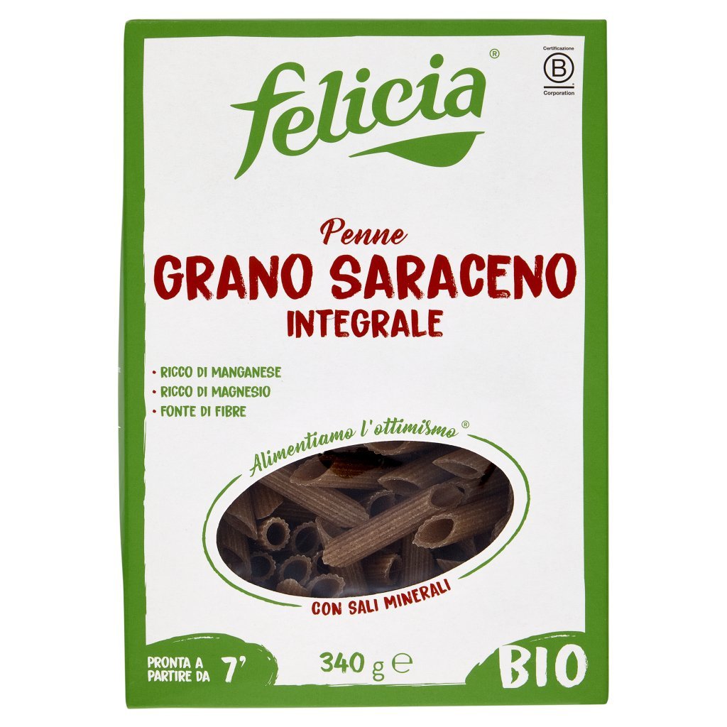 Felicia Penne Grano Saraceno Integrale Bio