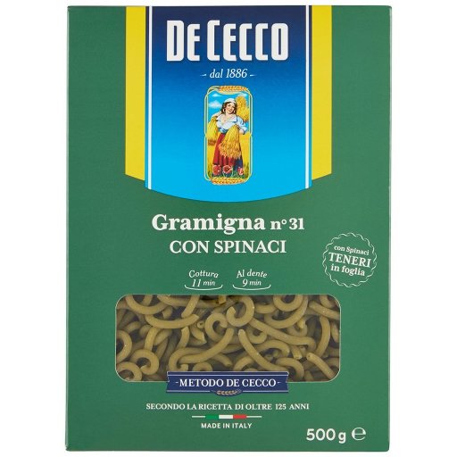De Cecco Gramigna N° 31 con Spinaci