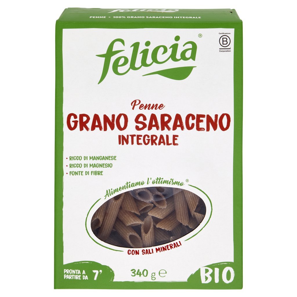 Felicia Penne Grano Saraceno Integrale Bio