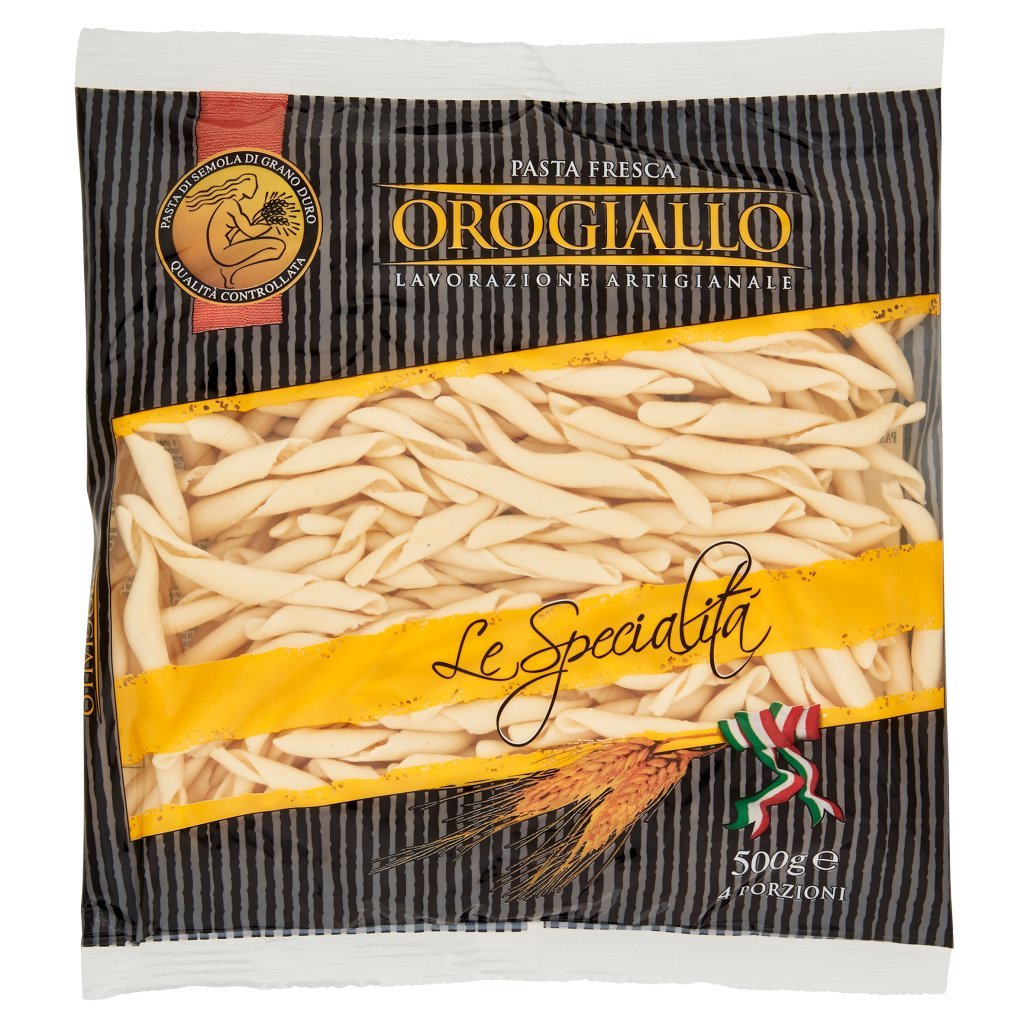 Orogiallo Le Specialità i Fusilli al Ferretto