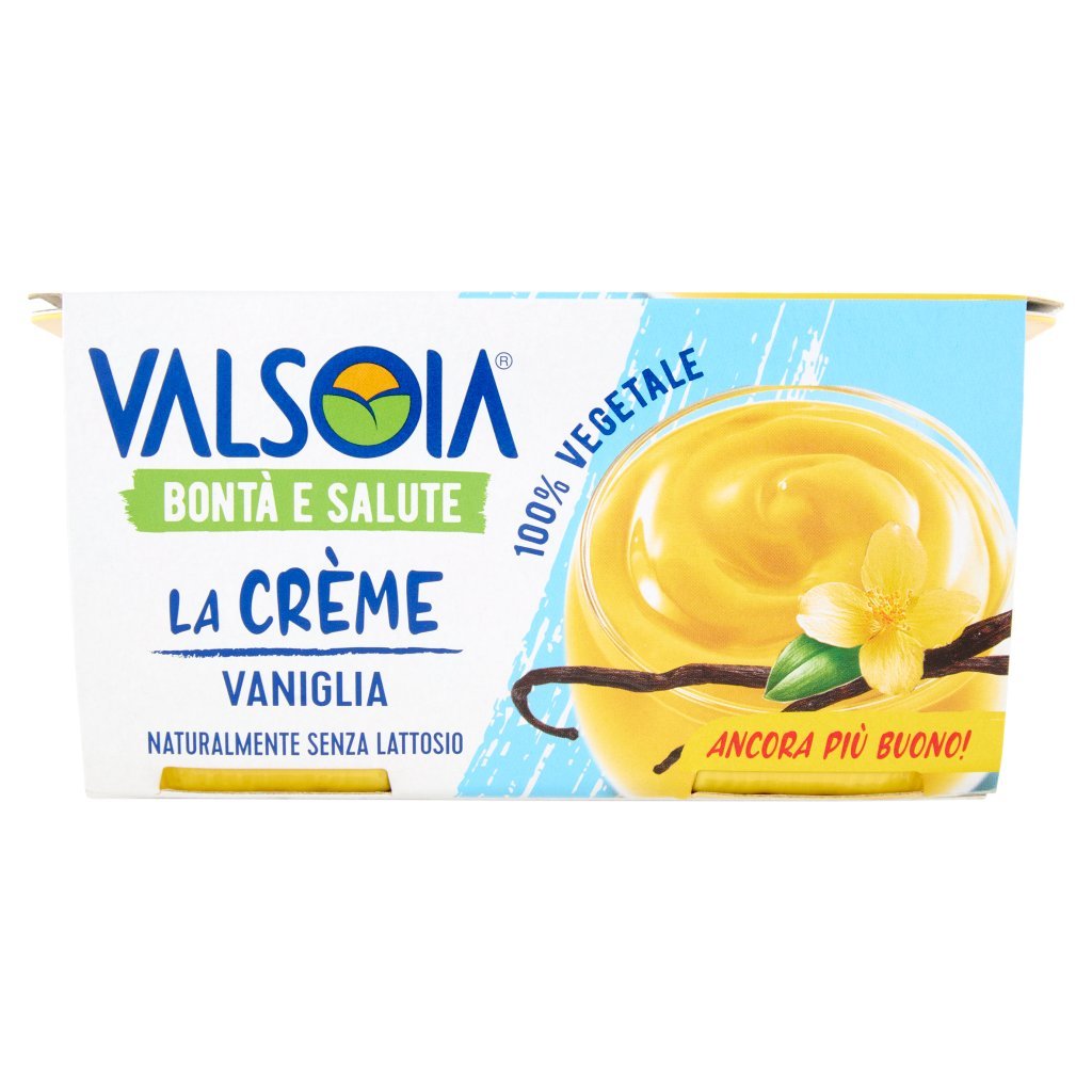 Valsoia Bontà e Salute La Crème Vaniglia 2 x 115 g