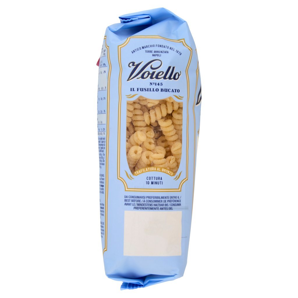 Voiello Pasta il Fusillo Bucato N°145 Grani 100% Italiani Trafilata Bronzo