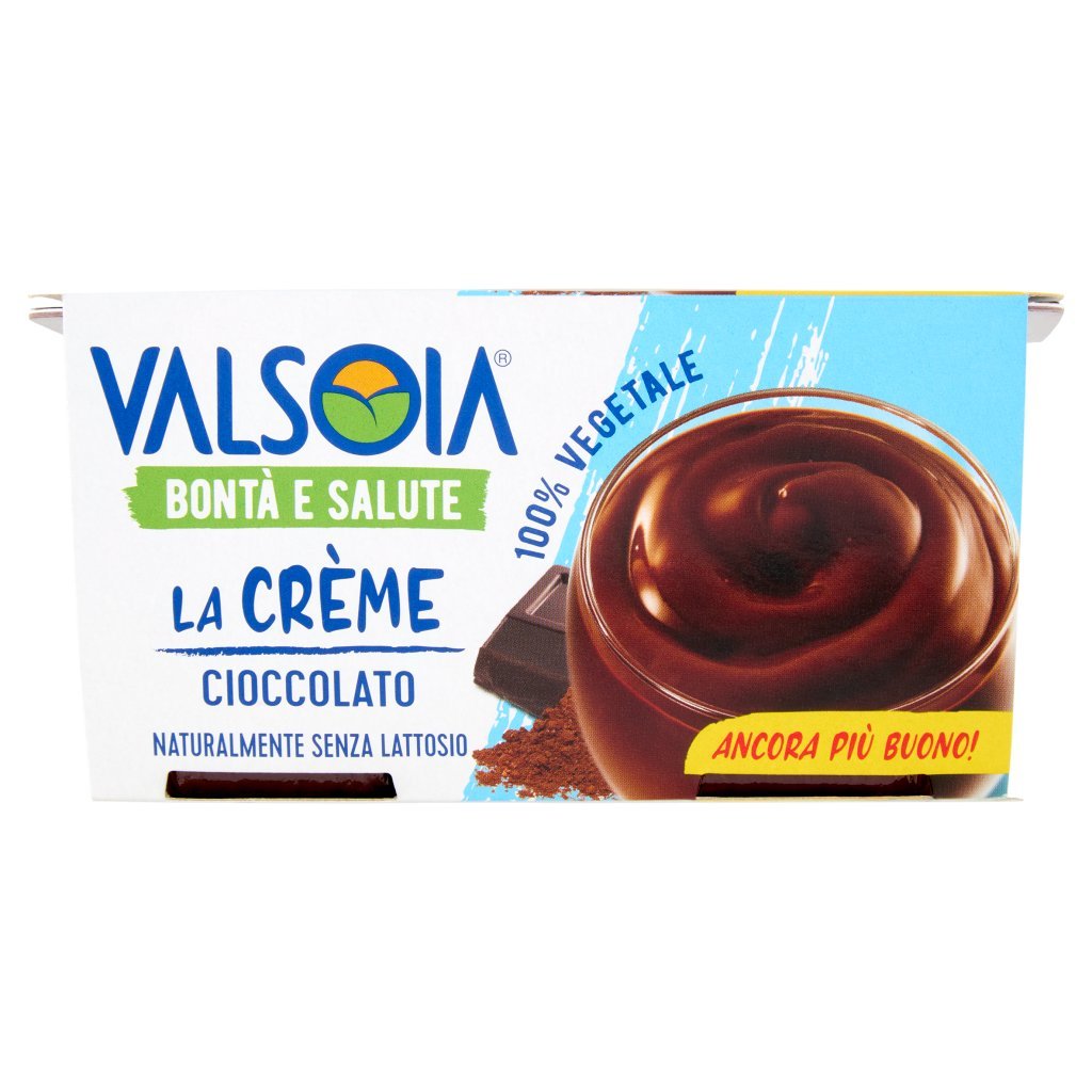 Valsoia Bontà e Salute La Crème Cioccolato 2 x 115 g