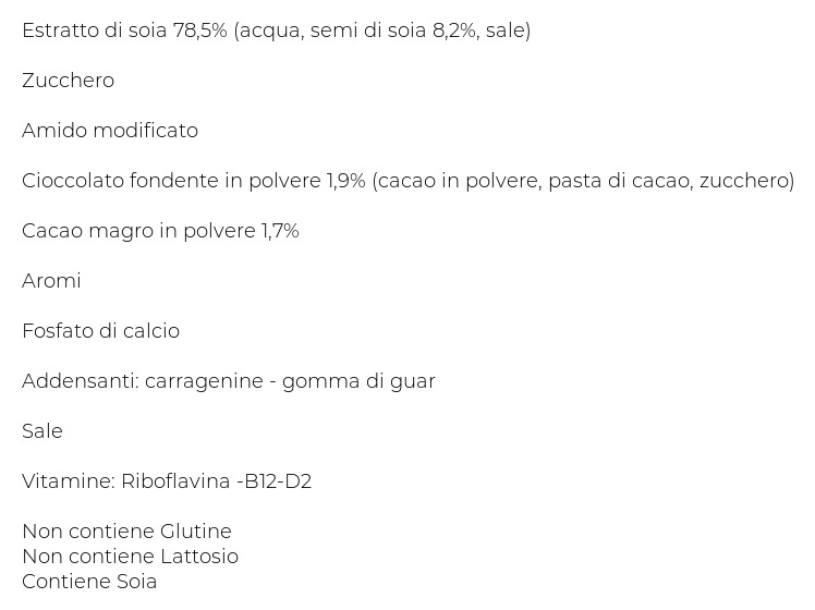 Valsoia Bontà e Salute La Crème Cioccolato 2 x 115 g