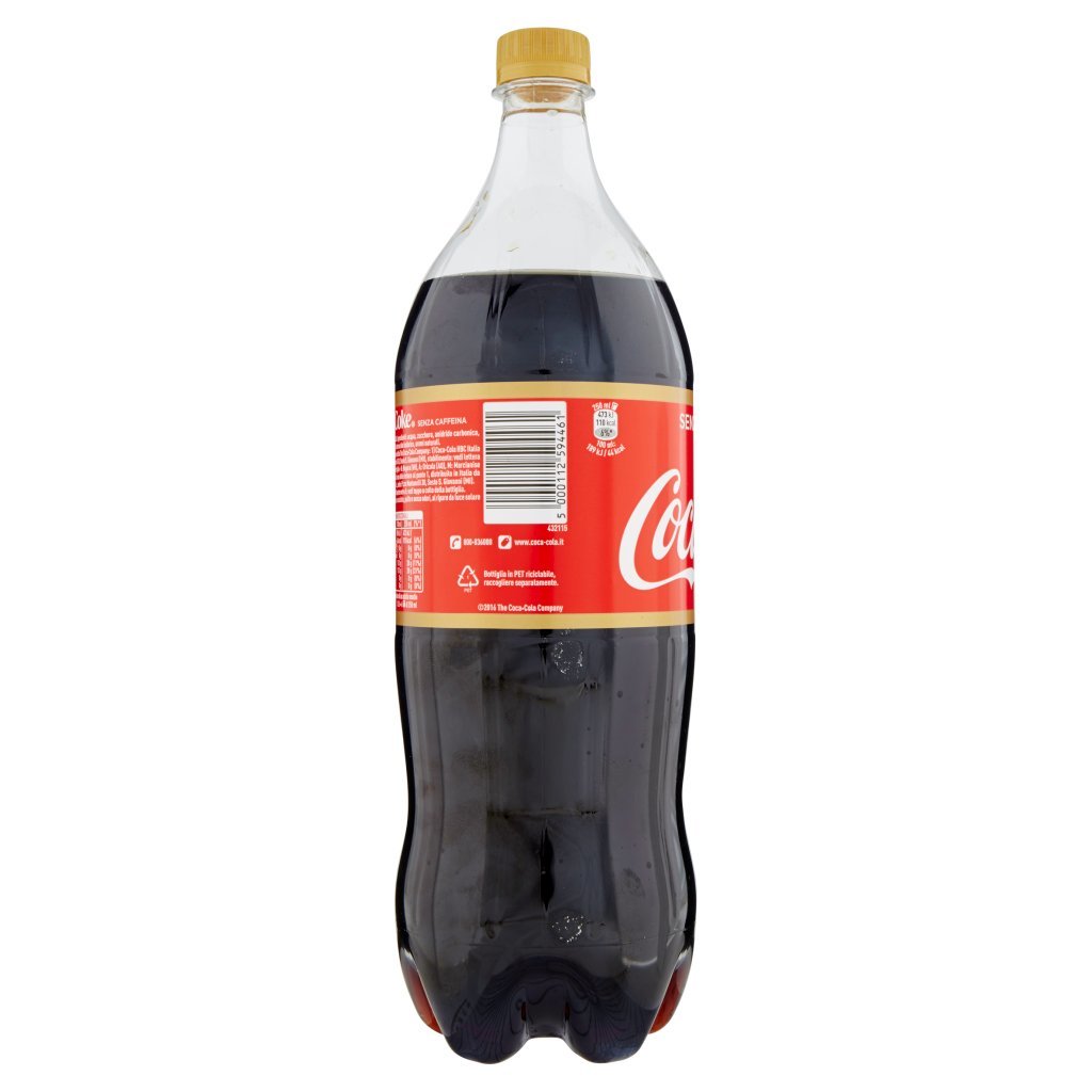 Coca Cola senza Caffeina Coca-cola senza Caffeina Bottiglia di Plastica 1,5 l Cash & Carry