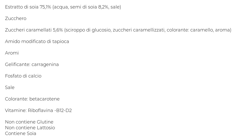 Valsoia Bontà e Salute Il Budino Caramello 2 x 115 g