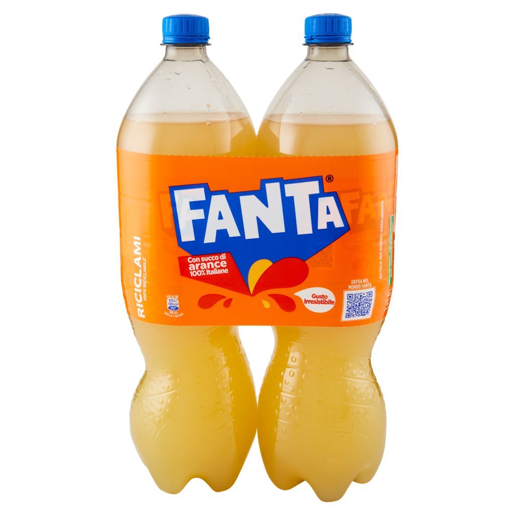 Fanta Orange Original Pet 2 x 1,5 l