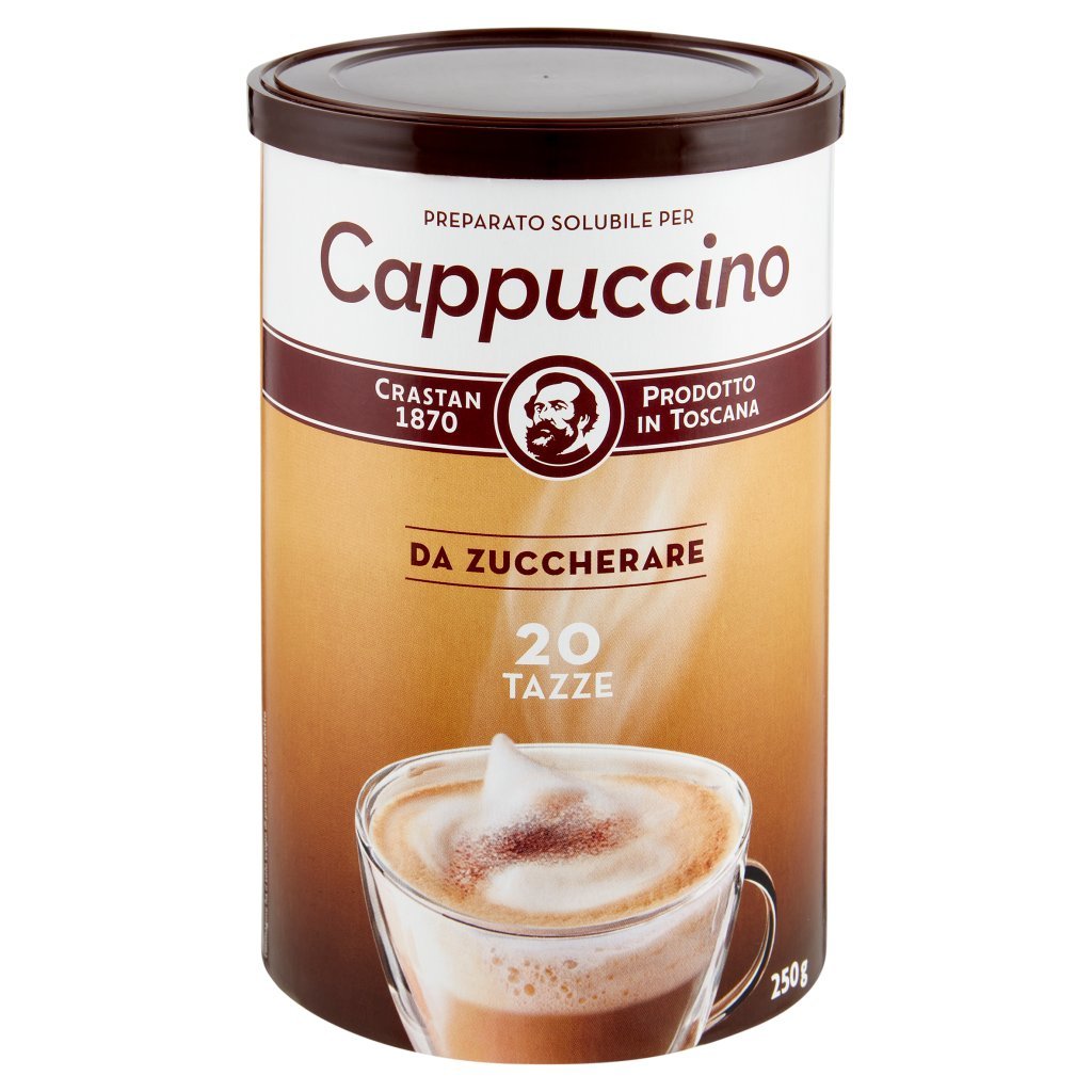 Crastan Preparato Solubile per Cappuccino da Zuccherare