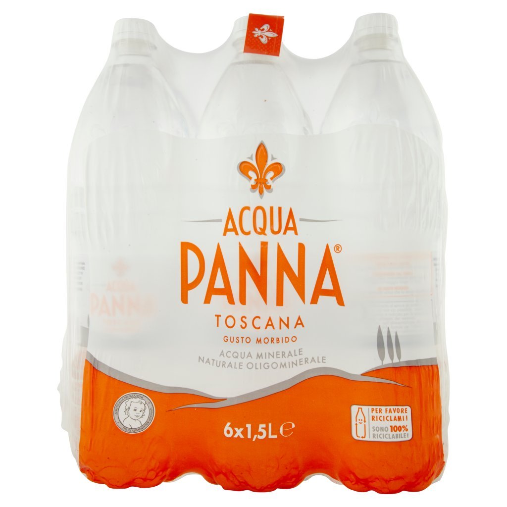 Acqua Panna Acqua Panna, Acqua Minerale Oligominerale Naturale, 1,5 l x 6