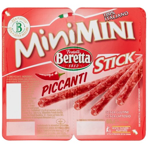 Fratelli Beretta Minimini Stick Piccanti 2 x 30 g