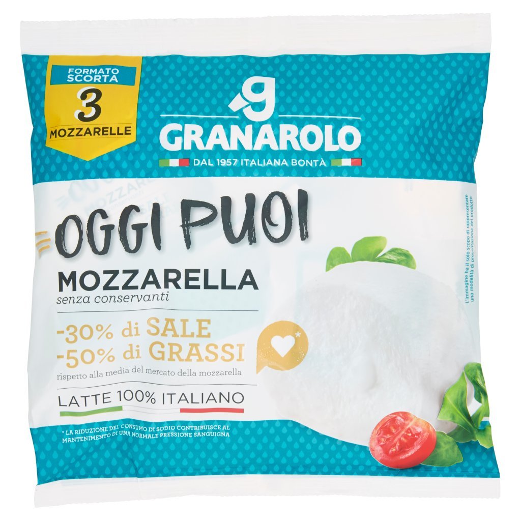 Granarolo Oggi Puoi Mozzarella 3 x 100g