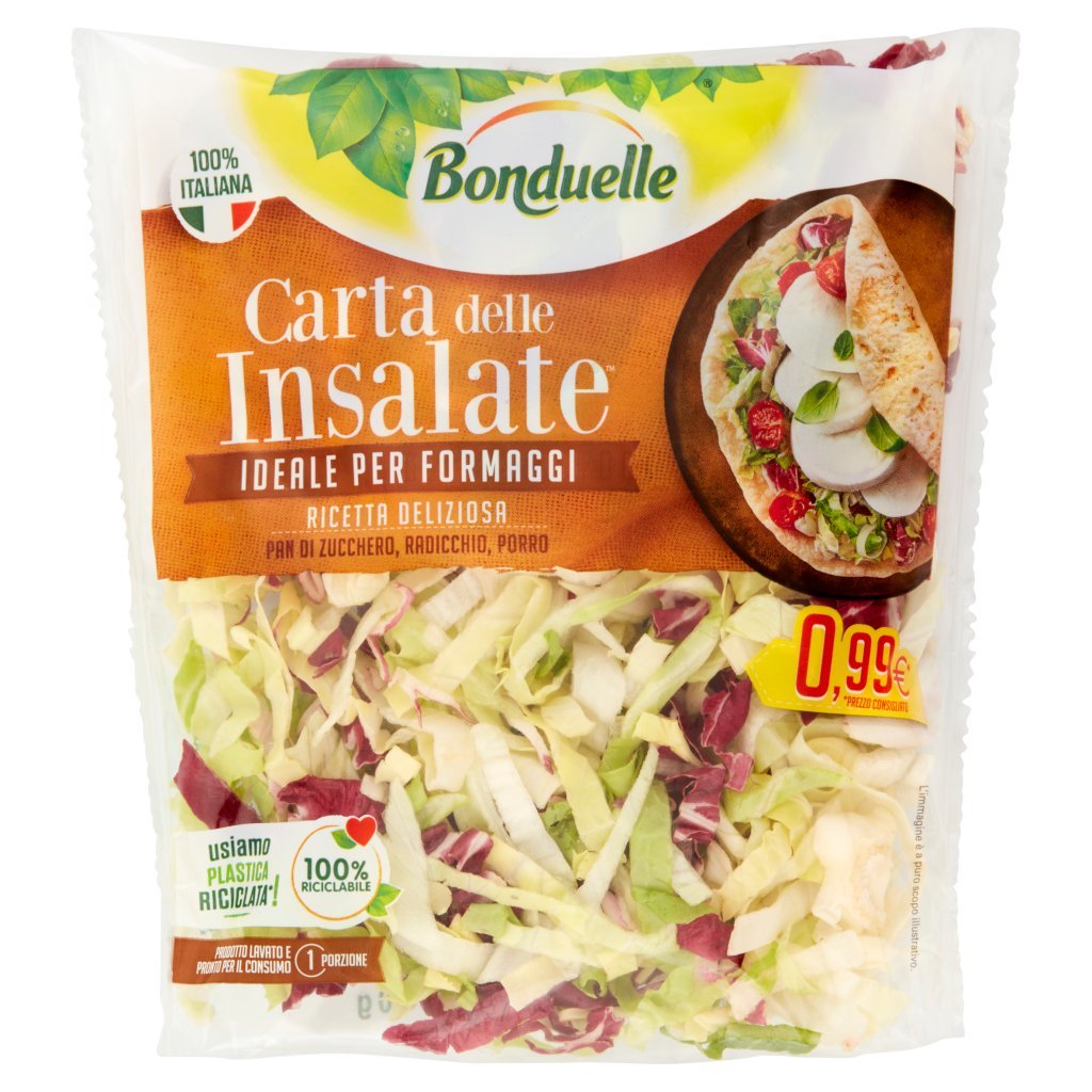 Bonduelle Carta delle Insalate Ricetta Deliziosa