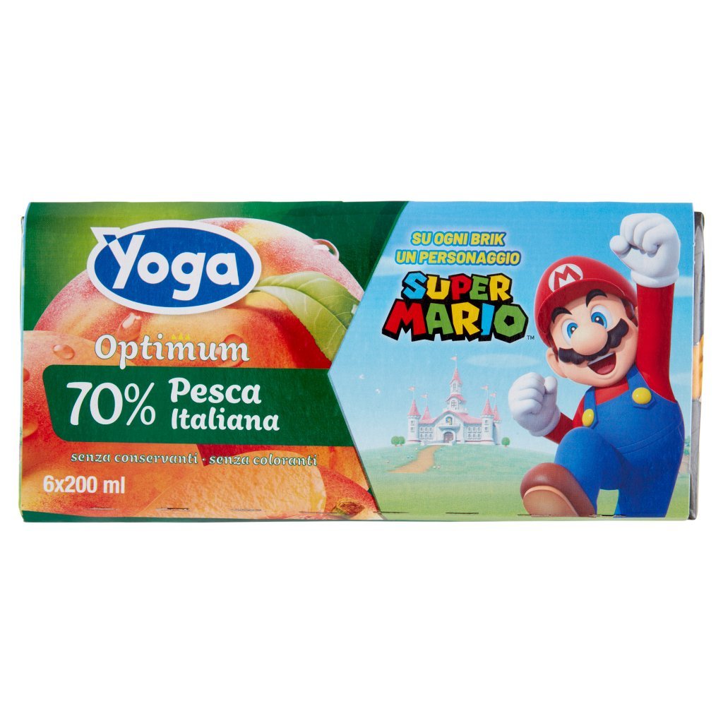 Yoga Optimum 70% Pesca Italiana 6 x 200 Ml