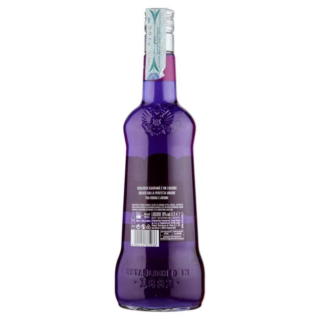 Keglevich Wodka & Flavour Ginseng & Guaranà 0,7 l