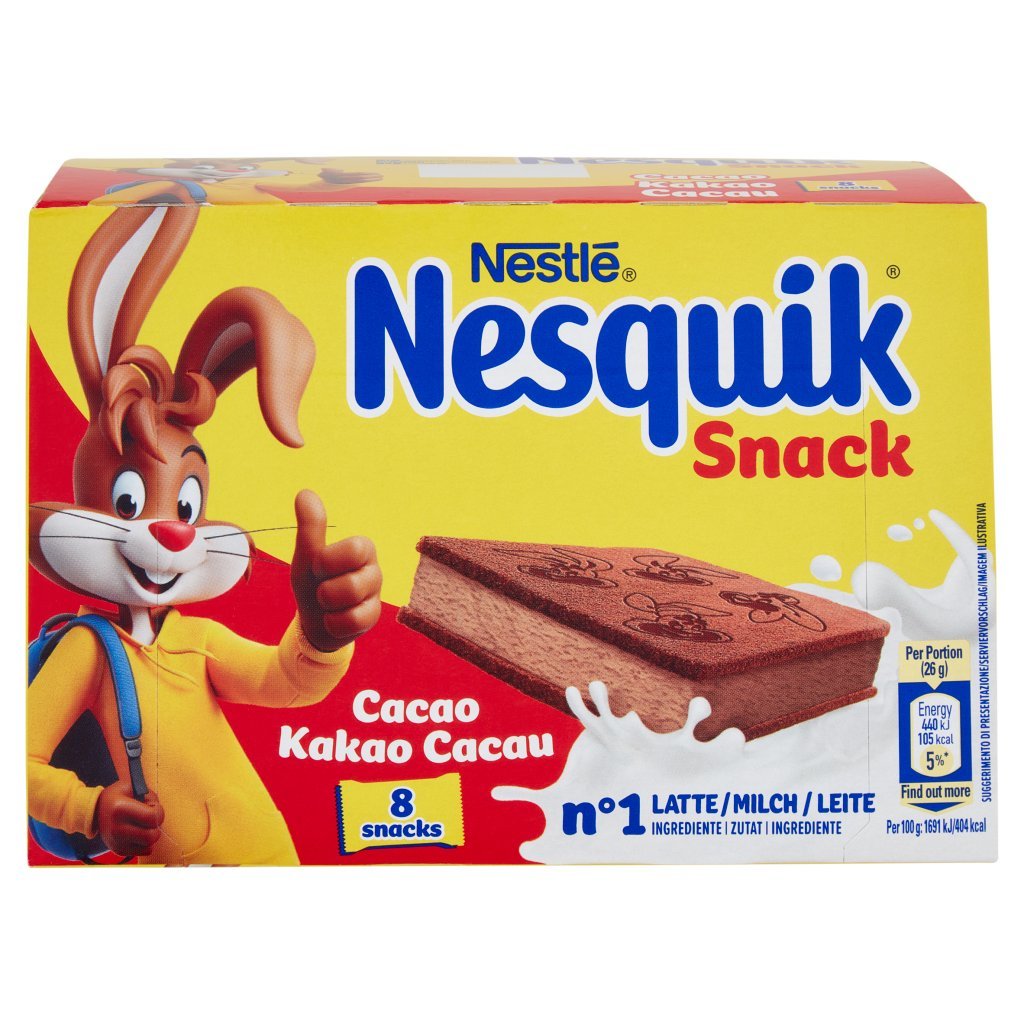 Nesquik Snack Cacao 8 x 26 g