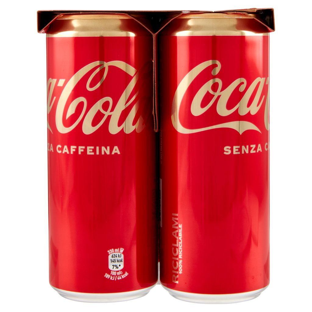 Coca Cola senza Caffeina 6 x 33 Cl