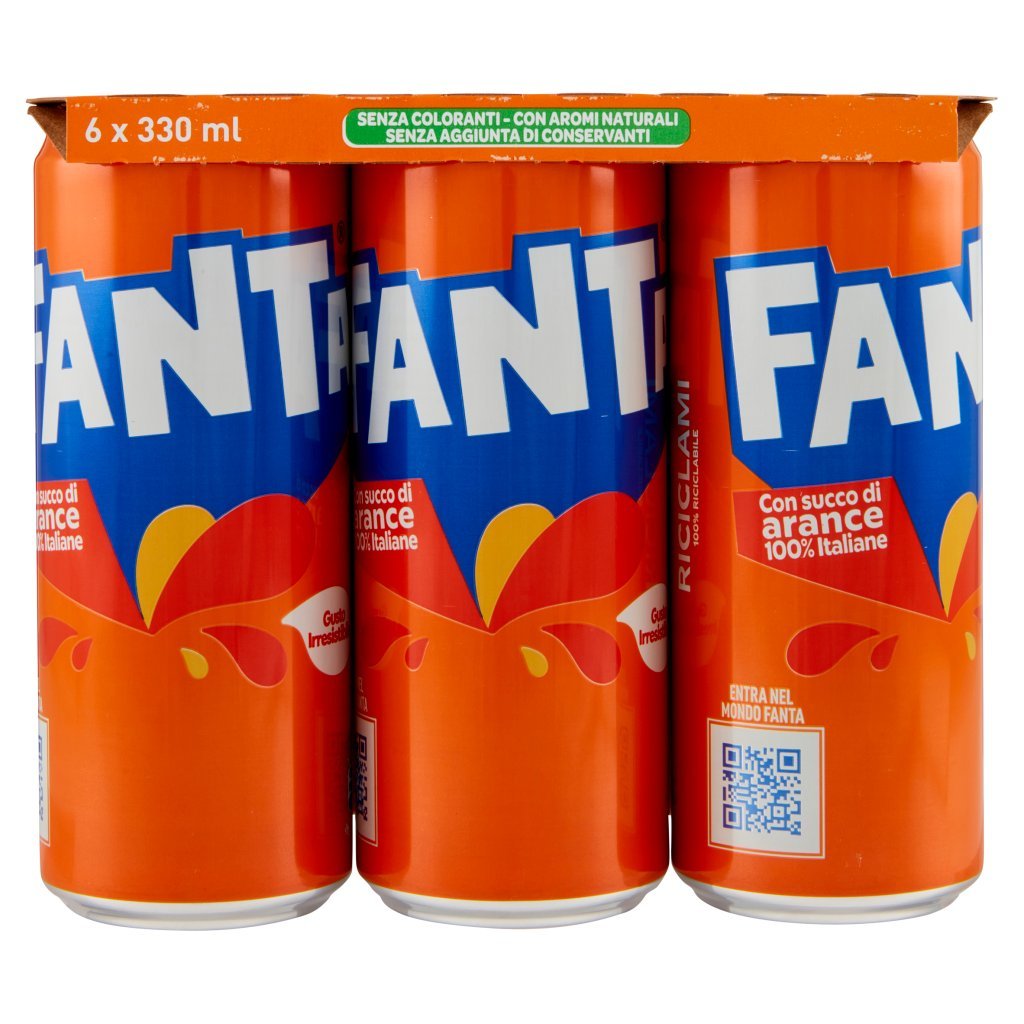 Fanta Orange Original 6 x 33 Cl