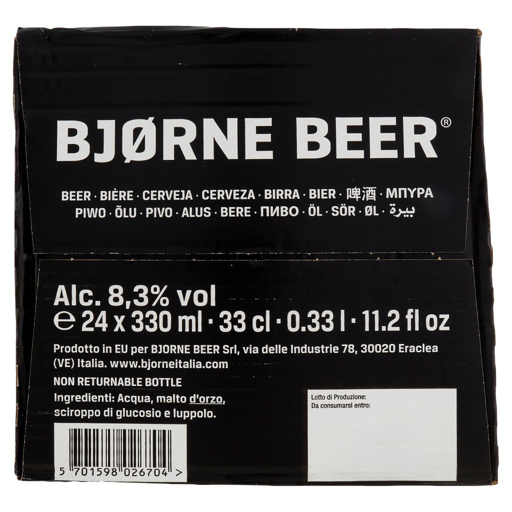 Bjørne Beer Birra Doppio Malto