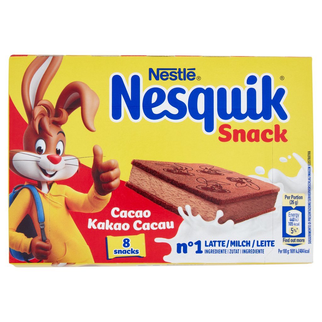 Nesquik Snack Cacao 8 x 26 g