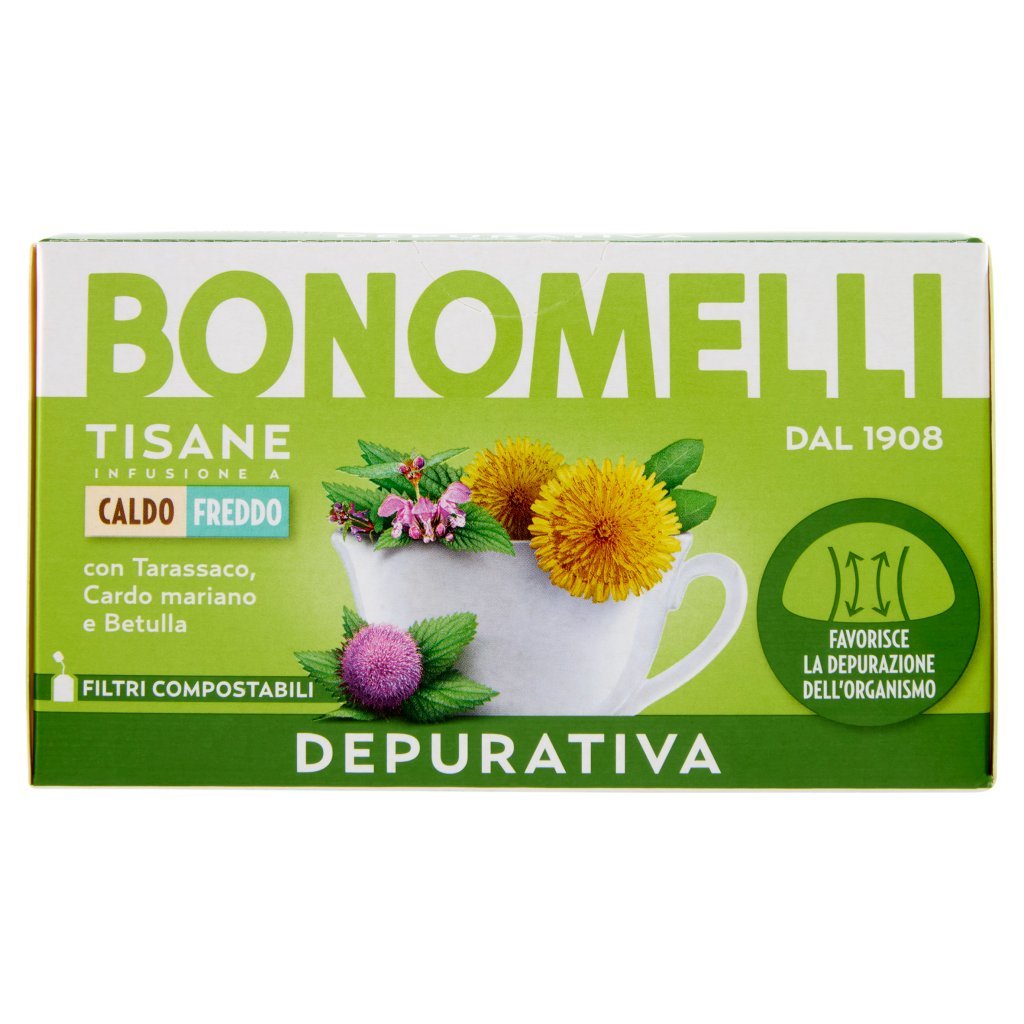 Bonomelli Tisane Depurativa 16 Filtri