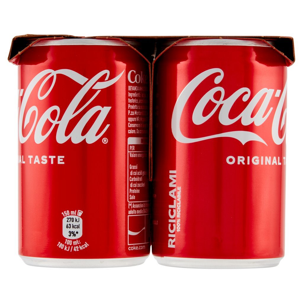 Coca Cola Coca-cola Original Taste Lattina