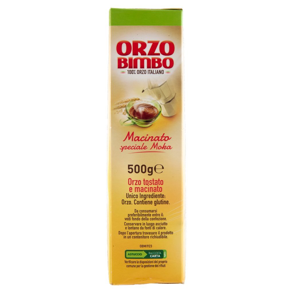 Orzo Bimbo Macinato per Moka da Orzo 100% Italiano -