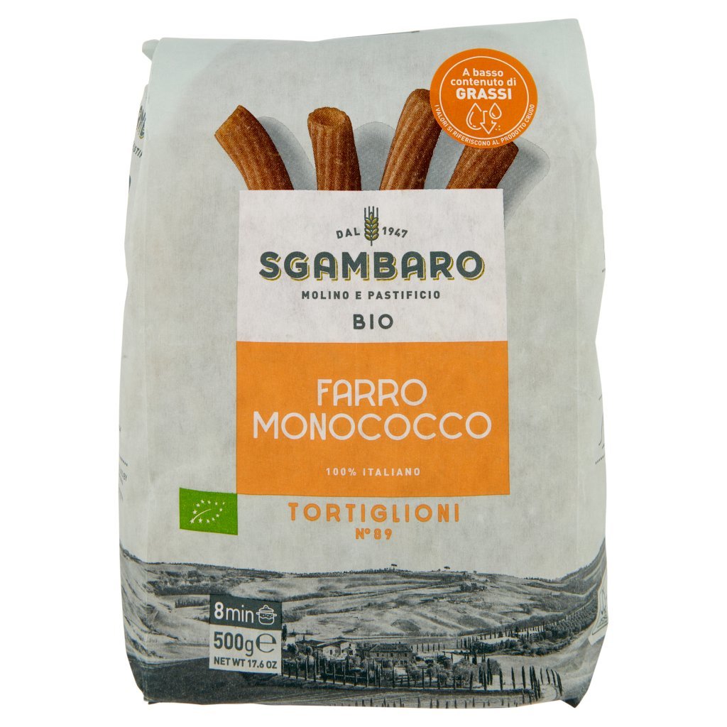 Sgambaro Bio Farro Monococco Tortiglioni N°89