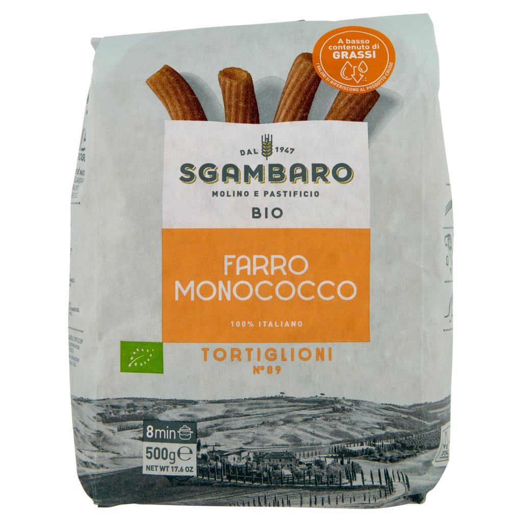 Sgambaro Bio Farro Monococco Tortiglioni N°89