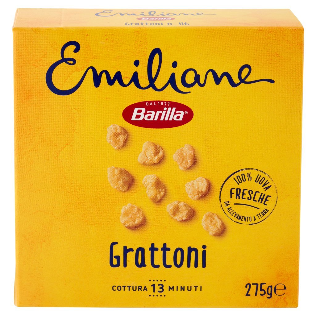 Barilla Emiliane Grattoni Pasta all'Uovo