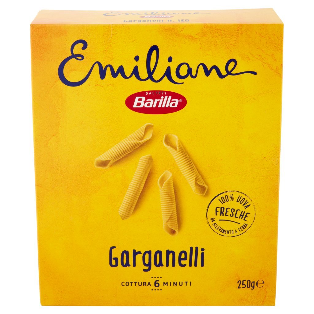 Barilla Emiliane Garganelli Pasta all'Uovo