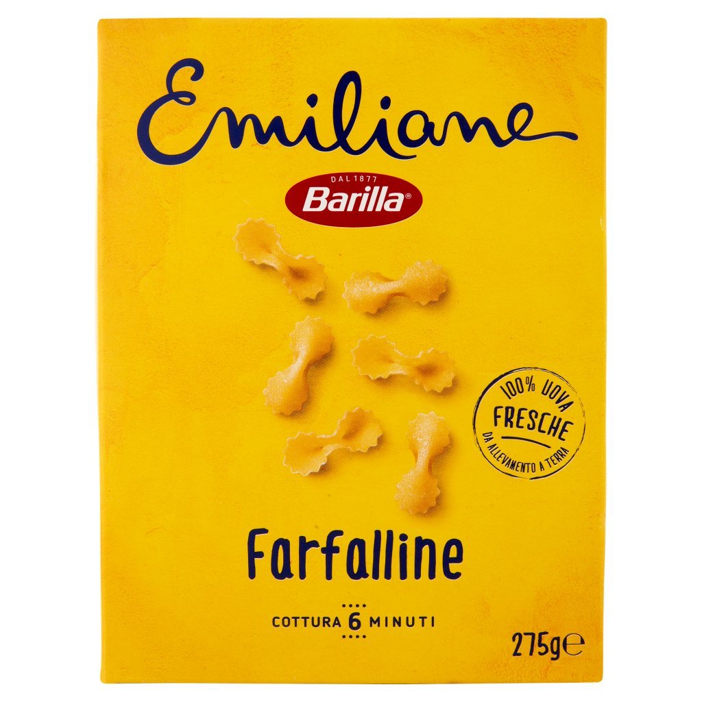 Barilla Emiliane Farfalline Pasta all'Uovo