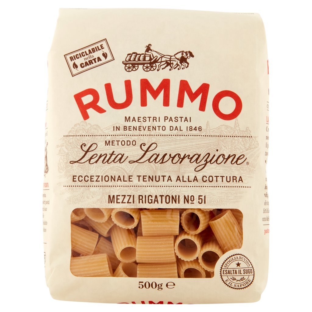 Rummo Mezzi Rigatoni N° 51