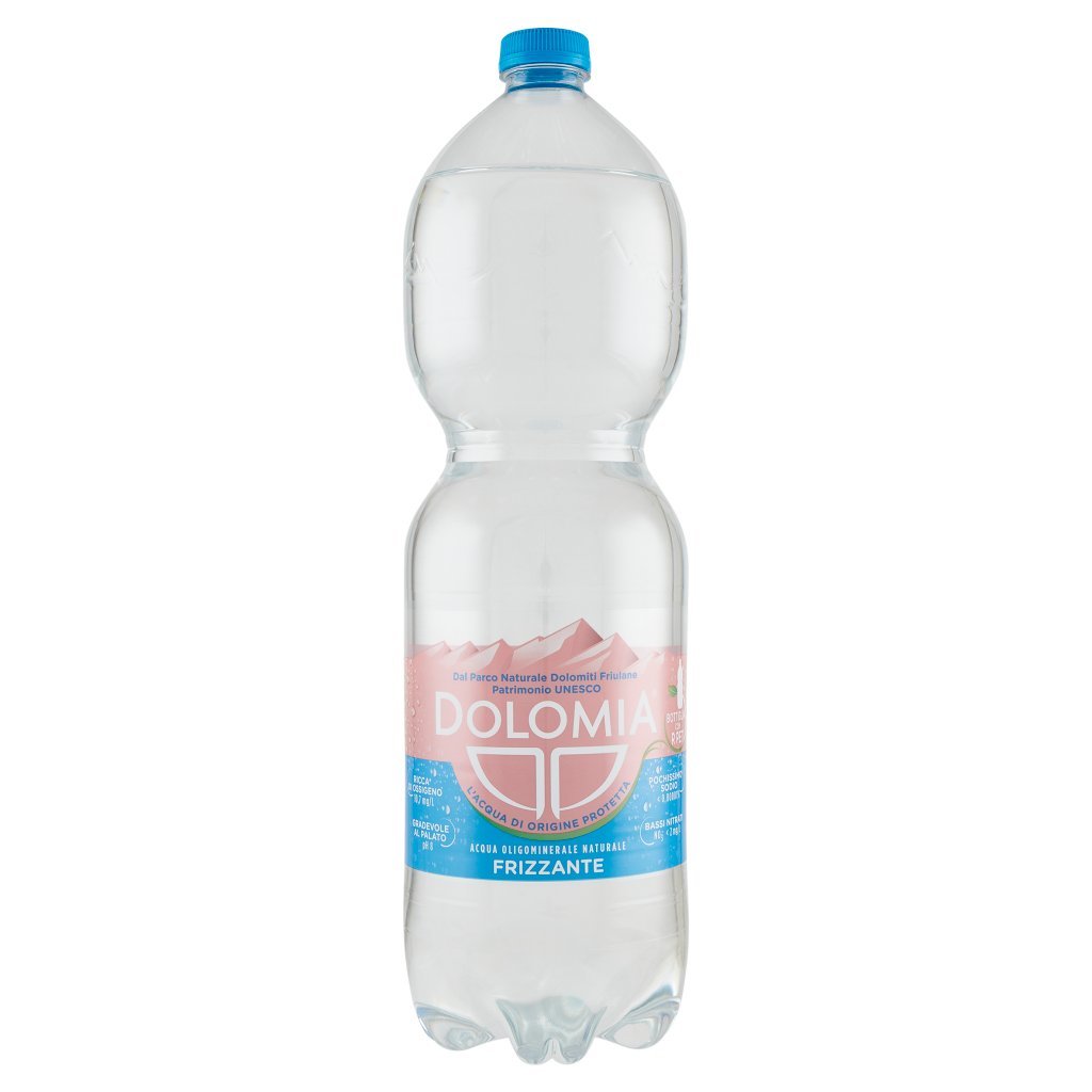 Dolomia Acqua Oligominerale Naturale Frizzante 1,5 l