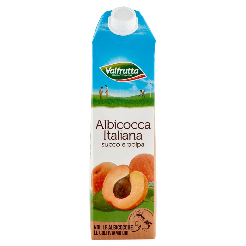 Valfrutta Albicocca Italiana Succo e Polpa