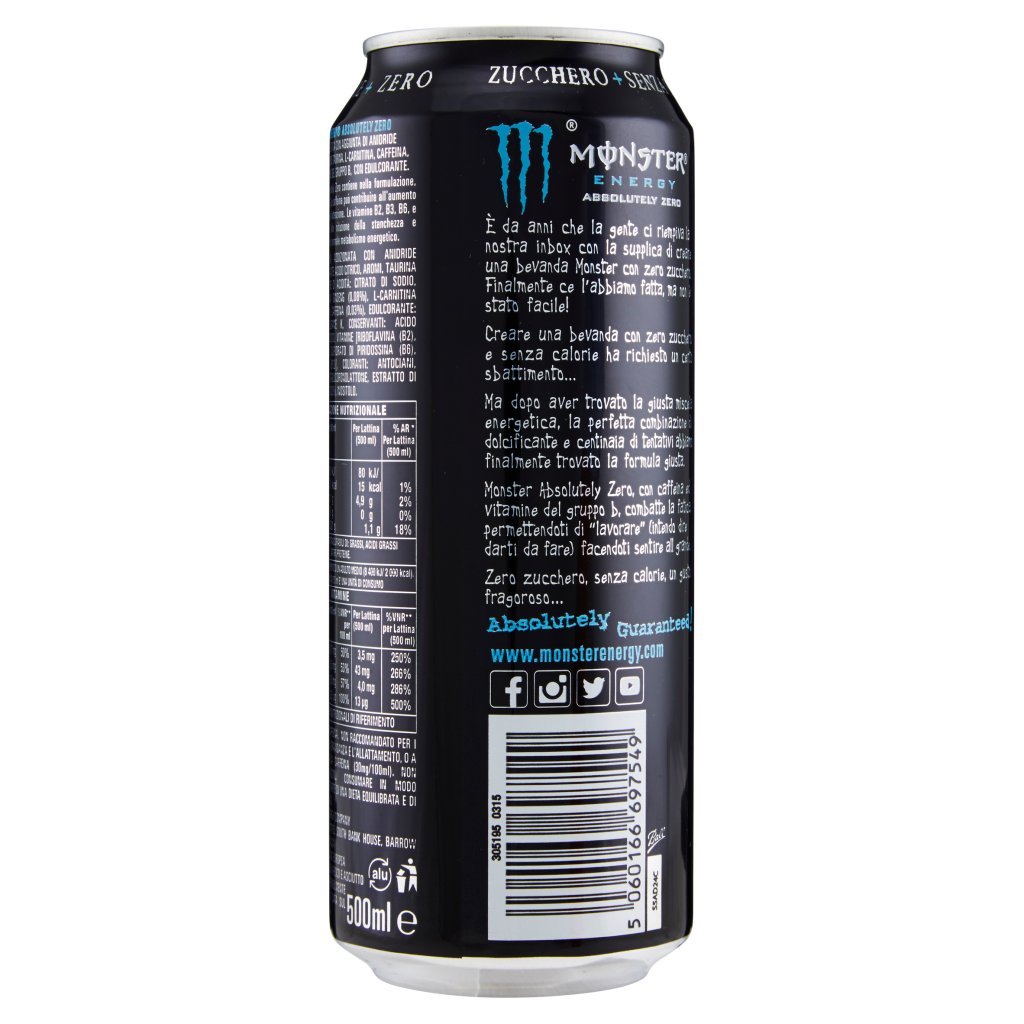 Monster Energy Absolutely Zero