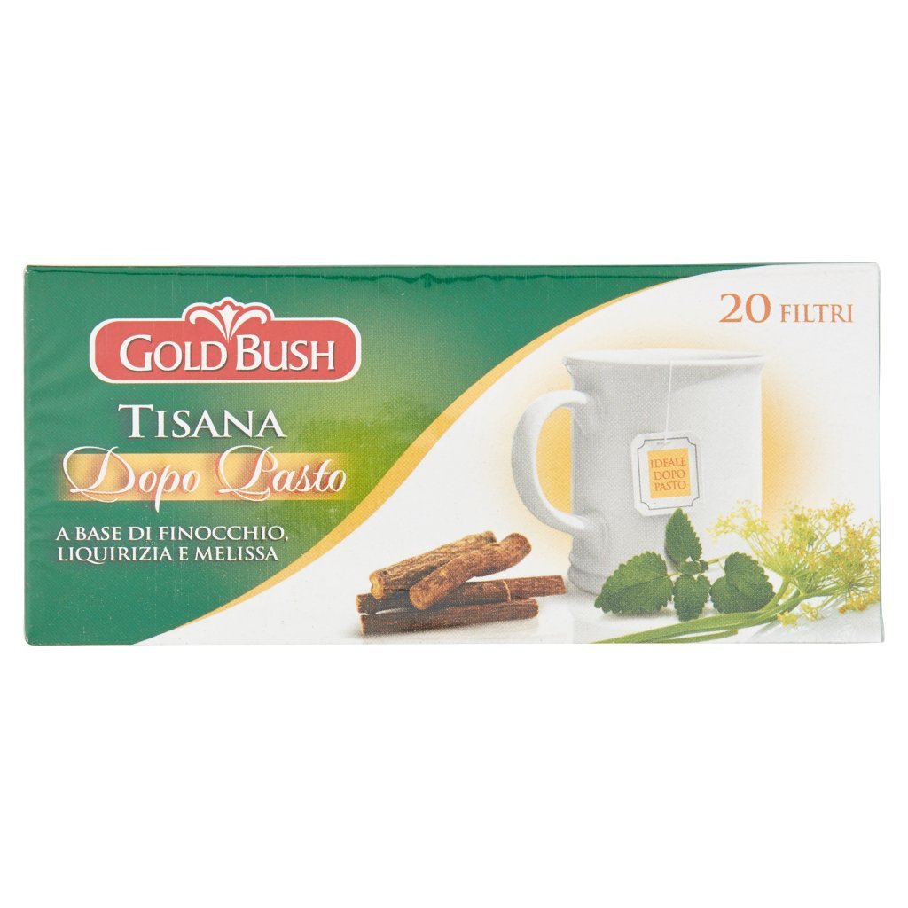 Gold Bush Tisana Dopo Pasto 20 Filtri