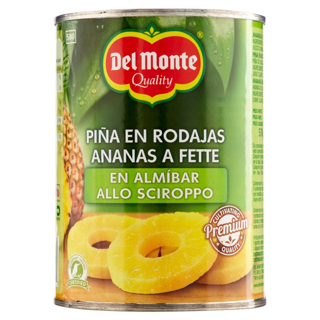 Del Monte Ananas a Fette allo Sciroppo