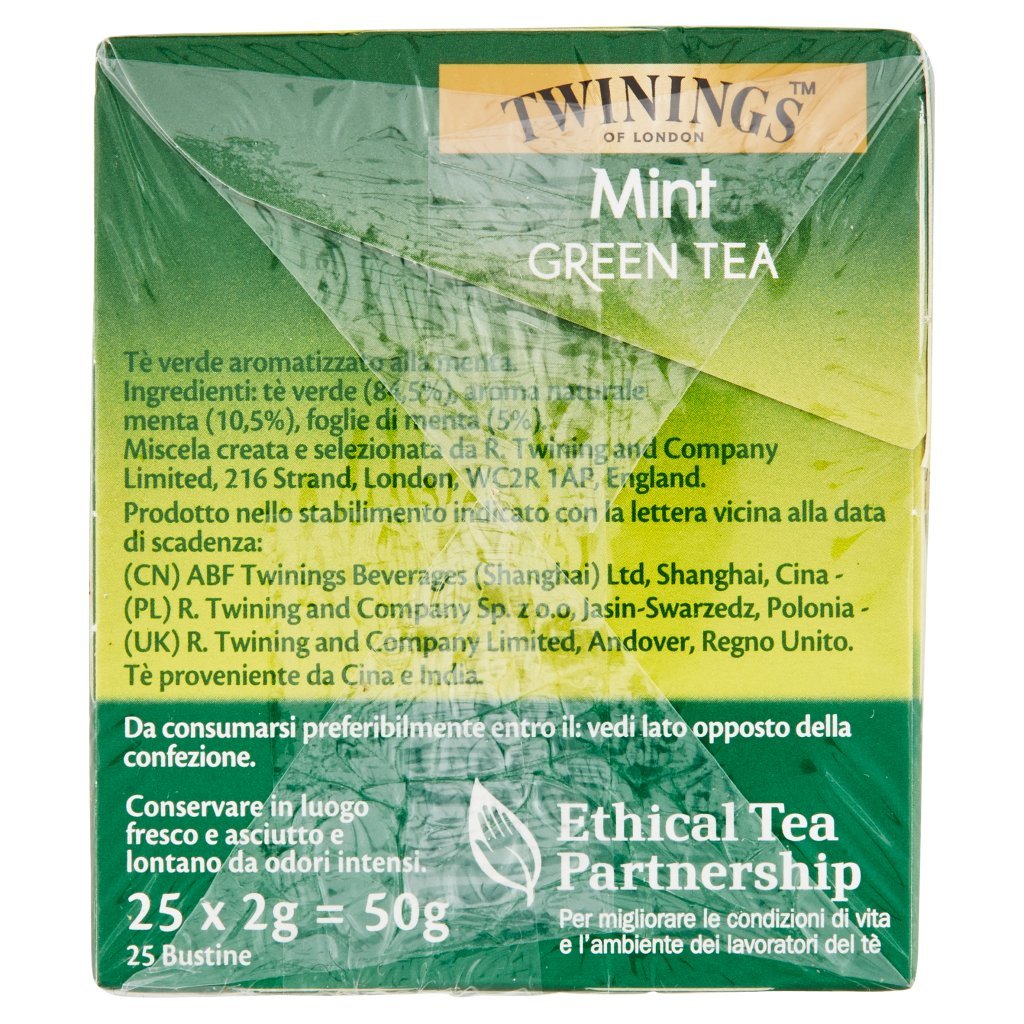 Twinings Mint Green Tea 25 x 2 g