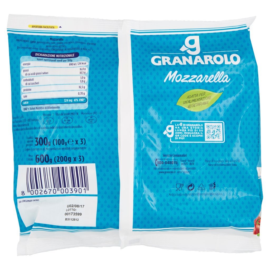 Granarolo Mozzarella 3 x 100 g