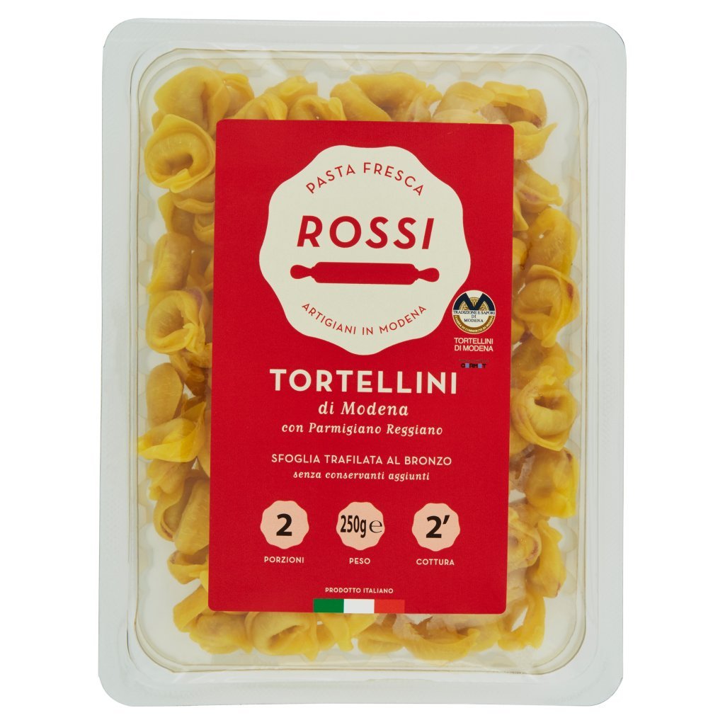 Pasta Fresca Rossi Tortellini di Modena con Parmigiano Reggiano