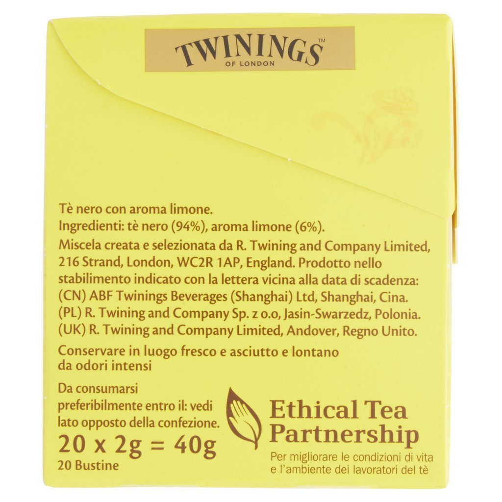 Twinings Classics Lemon Scented Tea