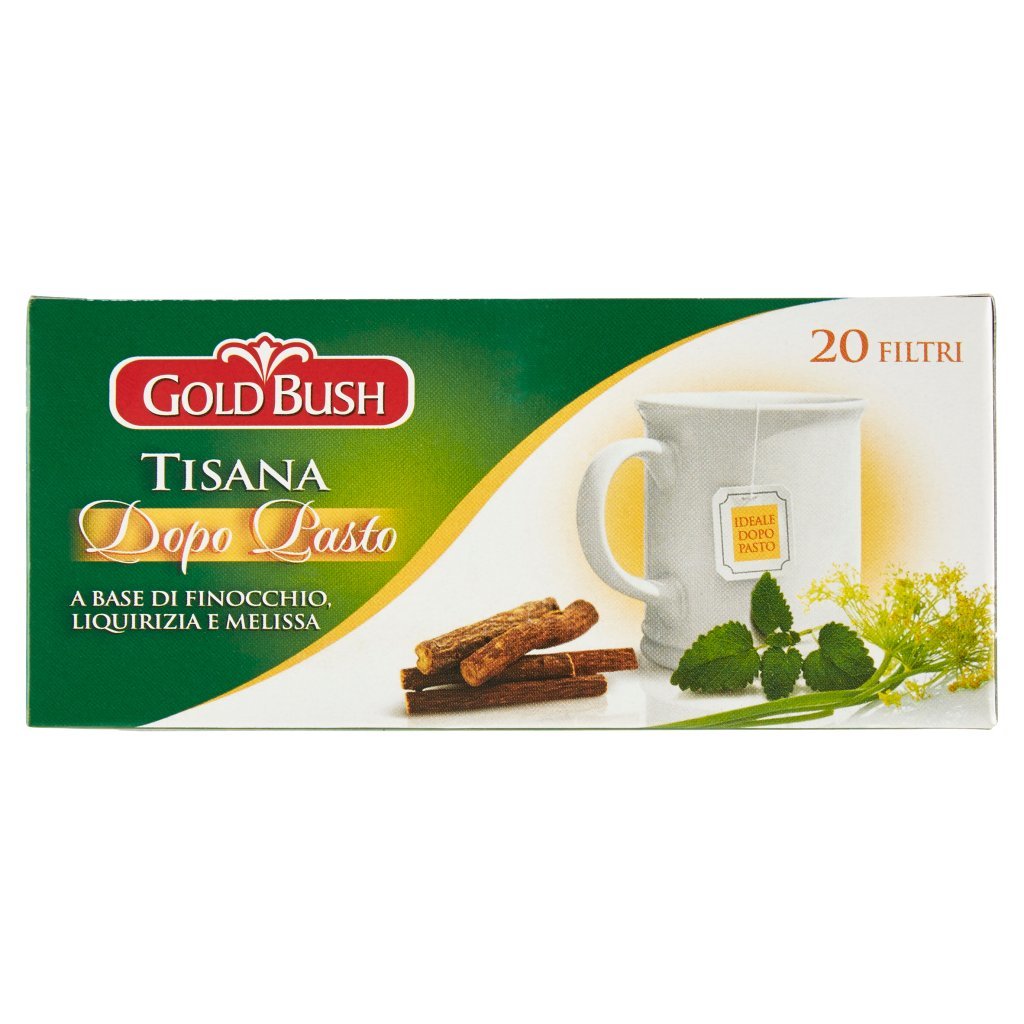 Gold Bush Tisana Dopo Pasto 20 Filtri