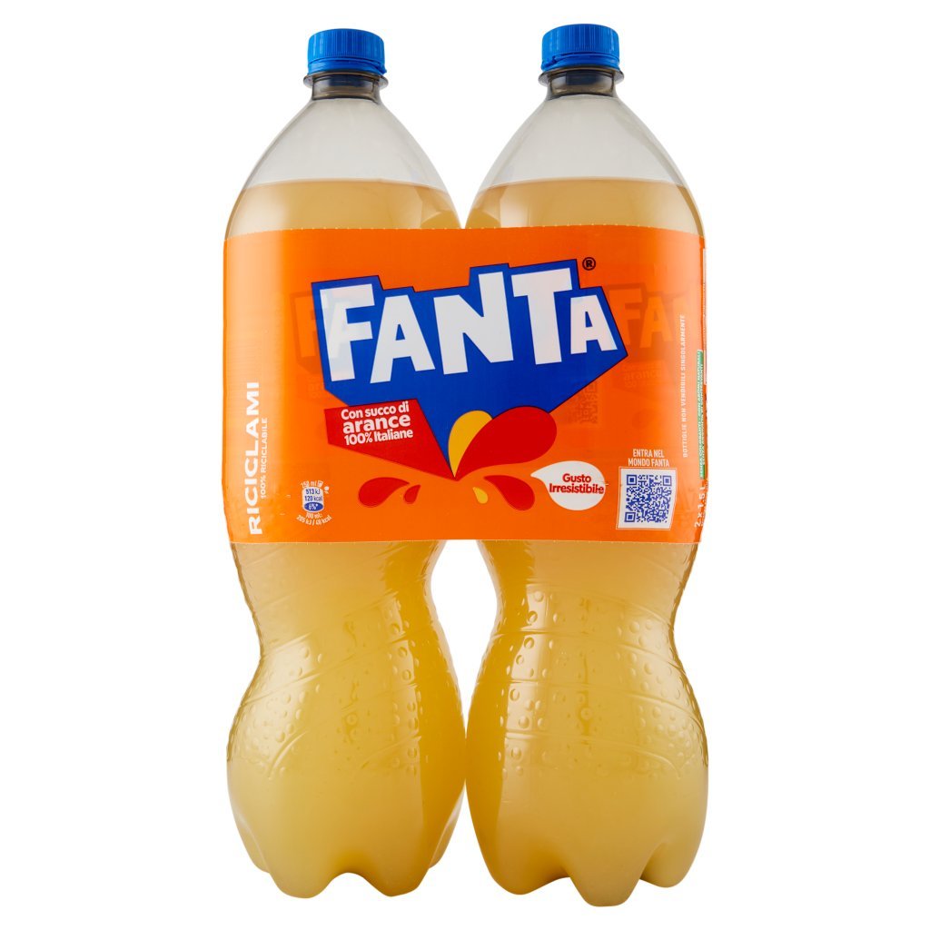 Fanta Orange Original Pet 2 x 1,5 l