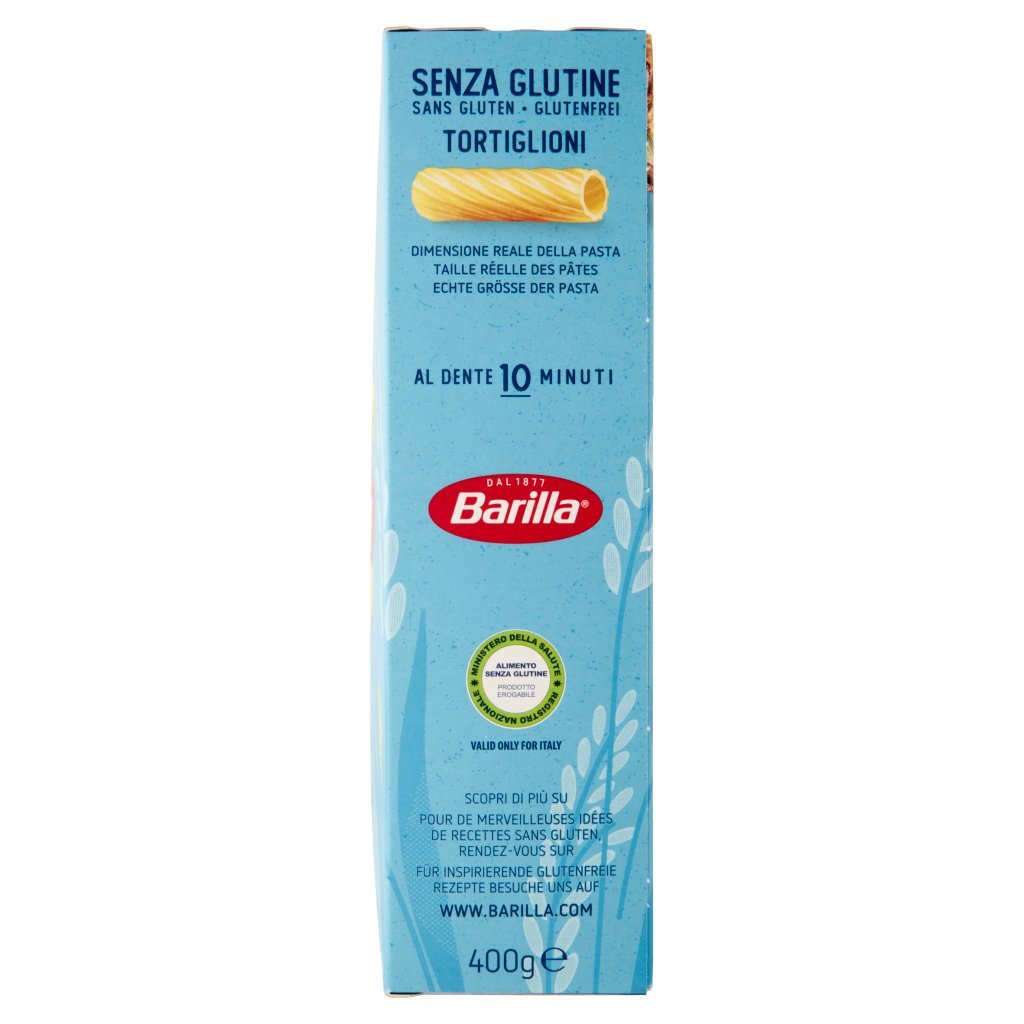 Barilla Pasta Tortiglioni senza Glutine