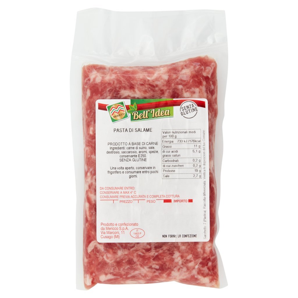 Mericco Bell'idea Pasta di Salame 0,280 Kg