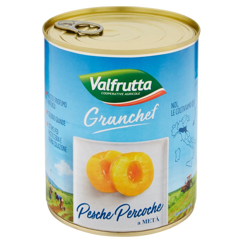 Valfrutta Granchef Pesche Percoche a Metà