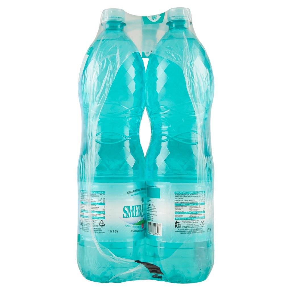 Smeraldina Naturale Pet 6 x 1,5 l