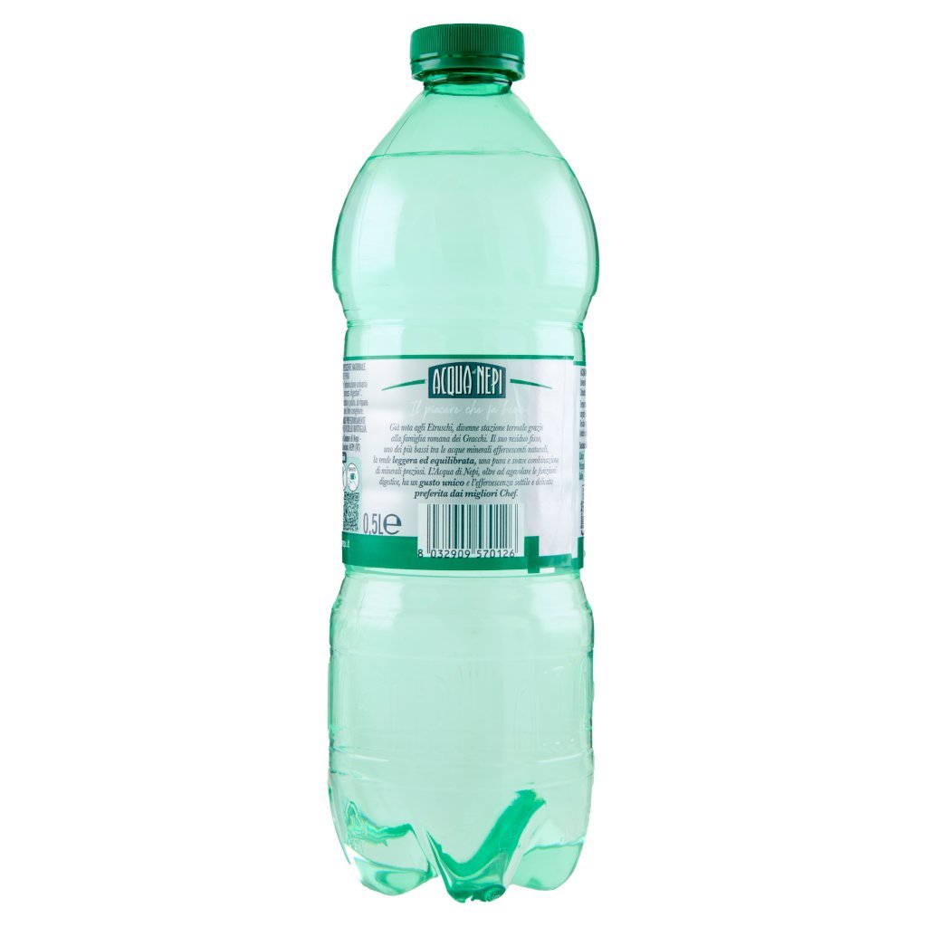 Acqua di Nepi Acqua Minerale Effervescente Naturale Pet 0,5 l