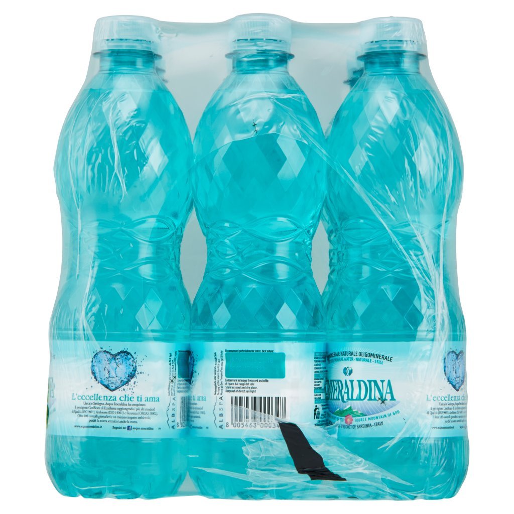 Smeraldina Naturale Pet 9 x 0,5 l